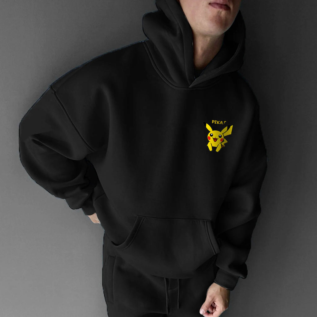 PKM-Unisex Anime Graphic Streetwear Vintage Hoodie