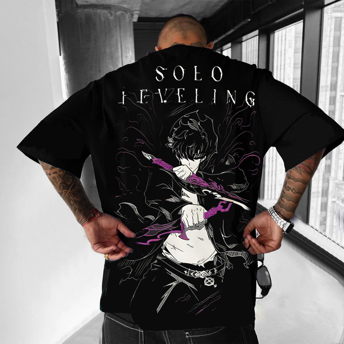 SL-Unisex Anime Inspired Vintage T-Shirt