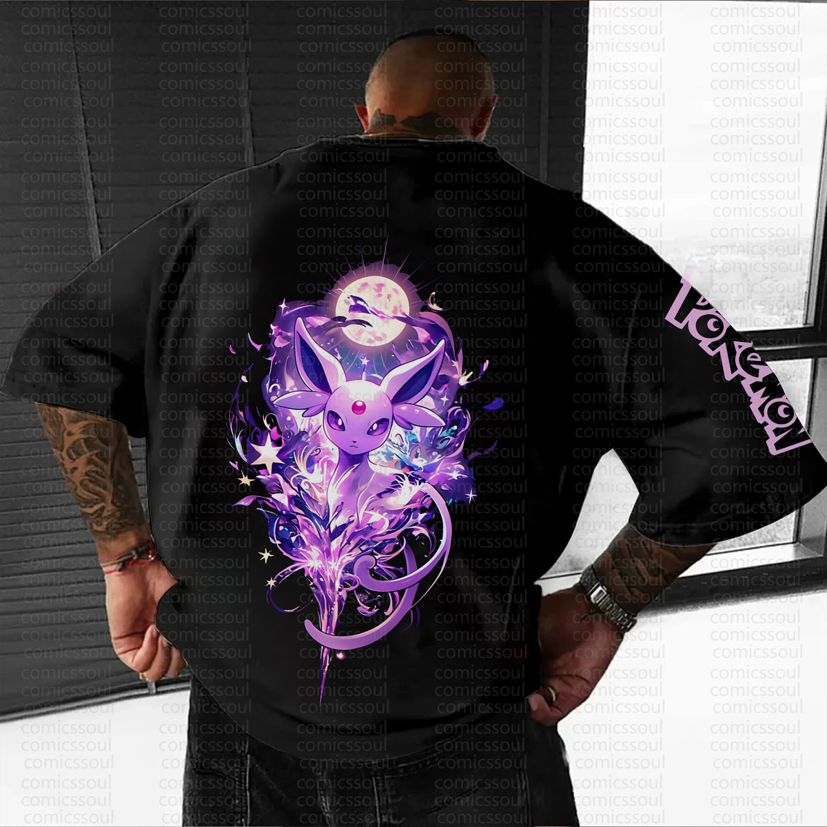 PKM-Unisex Anime Inspired Vintage T-Shirt