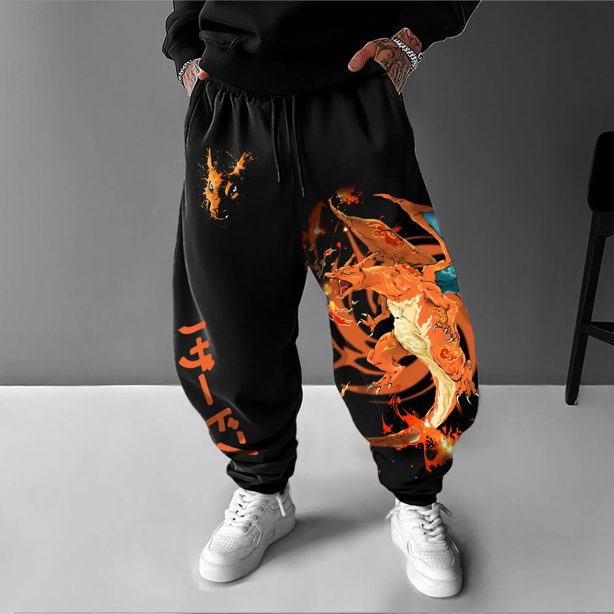 PKM-Unisex Casual Anime Streetwear Pants