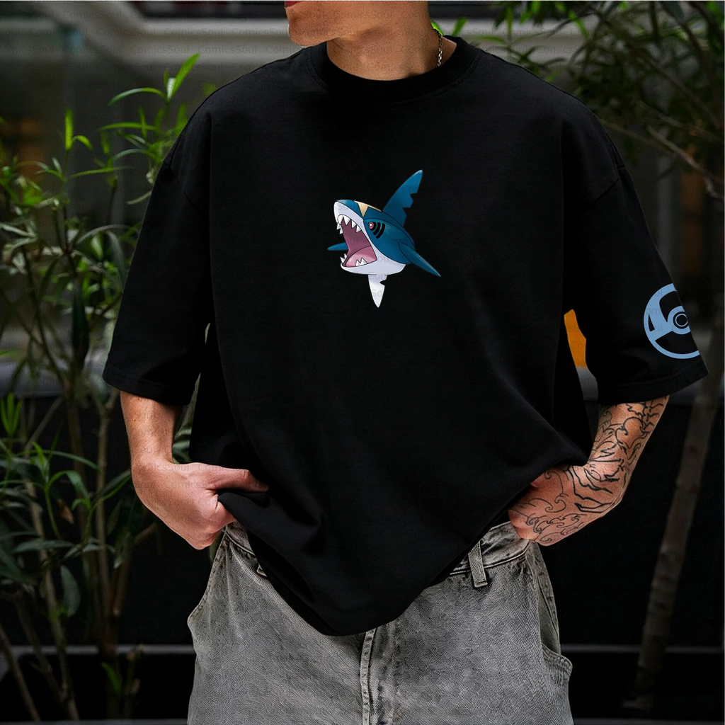 PKM-Unisex Anime Inspired Vintage T-Shirt