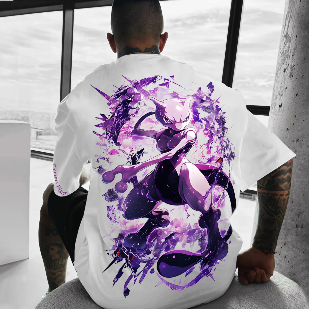 PKM-Unisex Anime Inspired Vintage T-Shirt