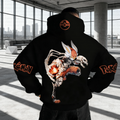 PKM-Unisex Anime Inspired Vintage Plush Hoodie