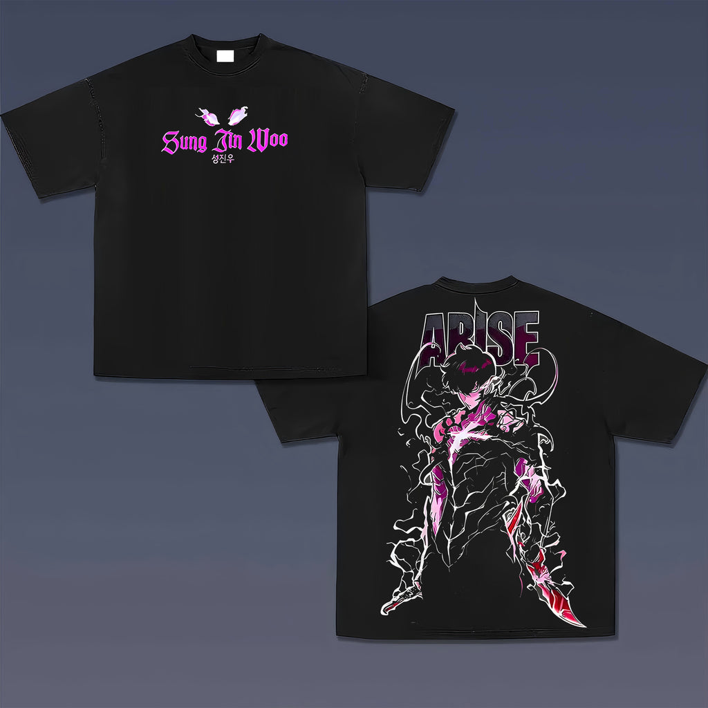 SL-Unisex Anime Inspired Vintage T-Shirt