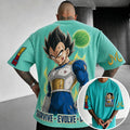 Dragon Ball Unisex Short-Sleeve Corduroy T-Shirt With Anime Print