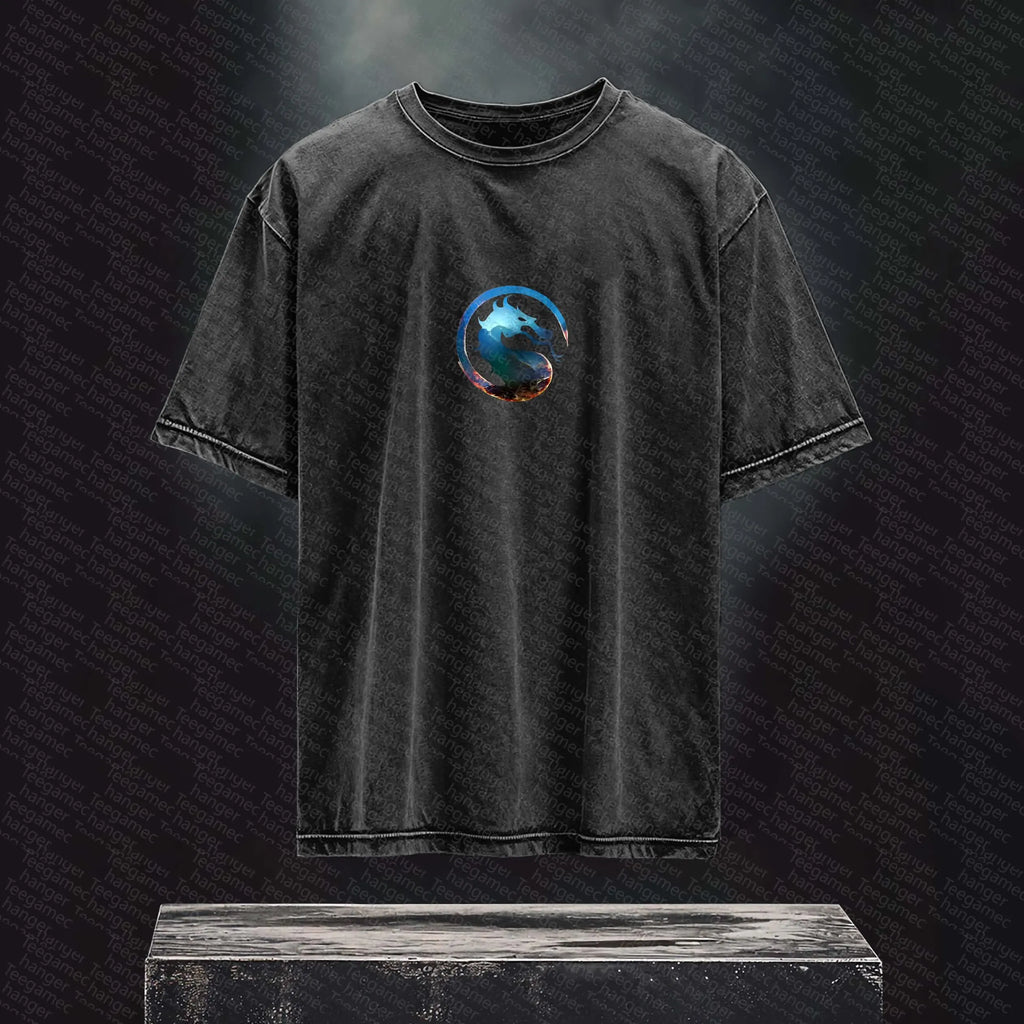 MK-Unisex  Inspired Vintage Washed T-Shirt