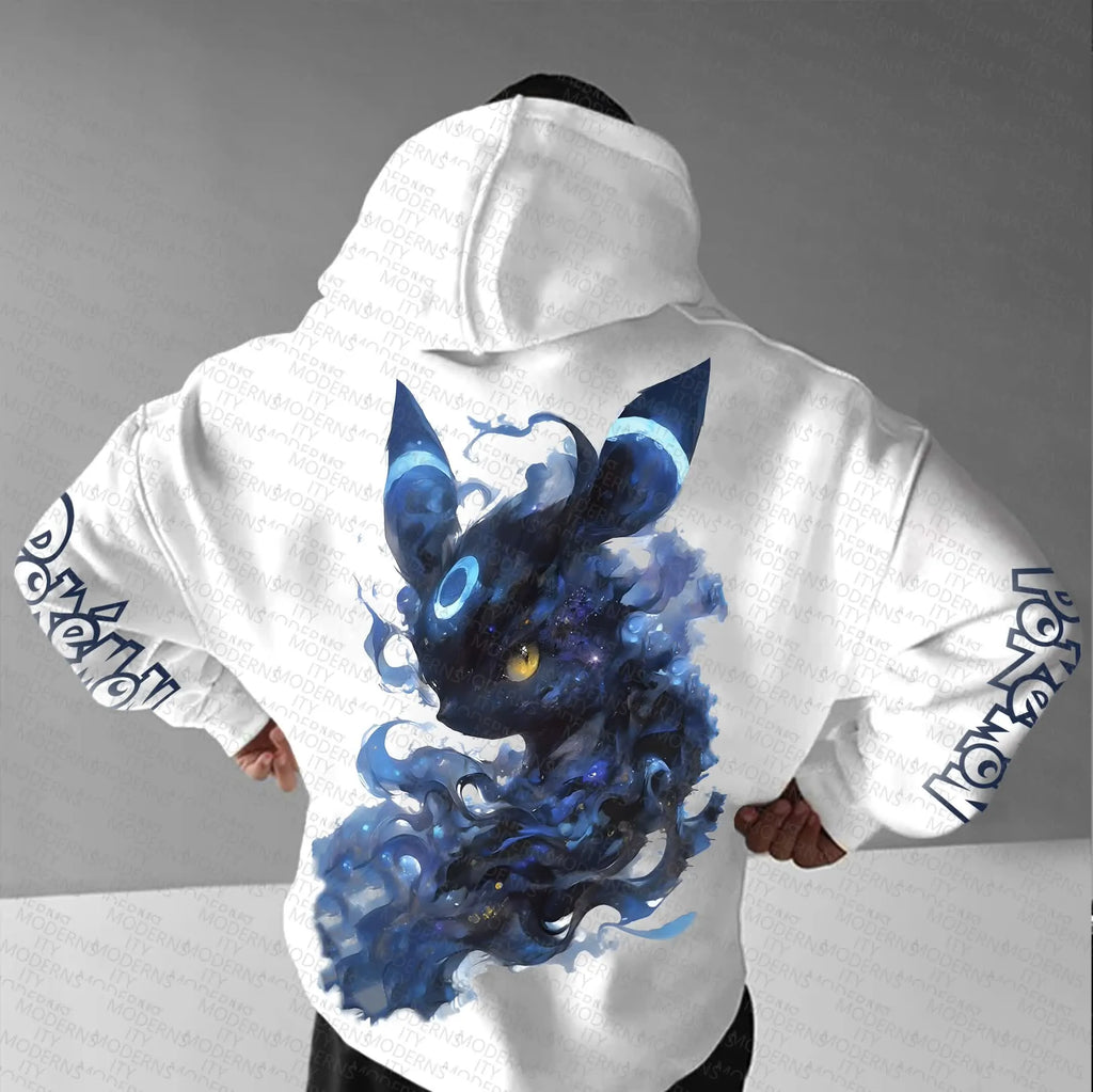 PKM-Unisex Anime Graphic Streetwear Vintage Hoodie