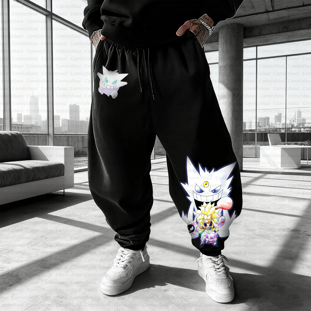 PKM-Unisex Casual Anime Streetwear Pant