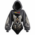 Dragon Ball Women's Anime-Print Hooded Romper Set