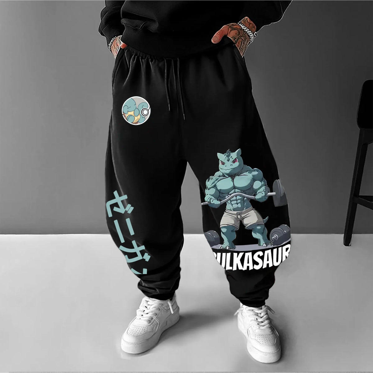 PKM-Unisex Casual Anime Streetwear Pants