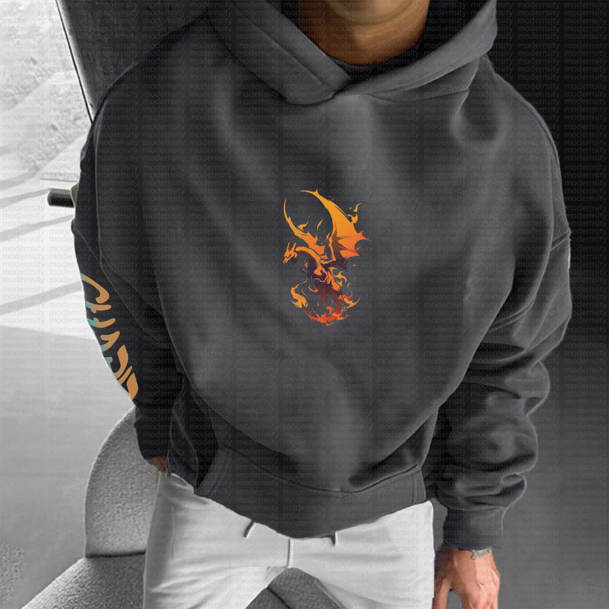 PKM-Unisex Anime Graphic Streetwear Vintage Hoodie