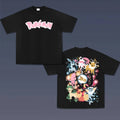 PKM-Unisex Anime Inspired Vintage T-Shirt