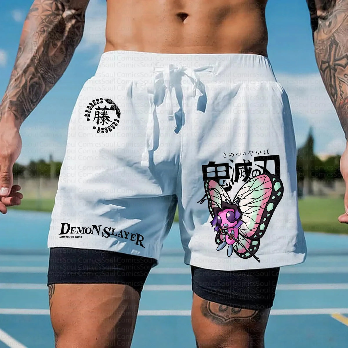 PKM-Unisex Casual Anime Streetwear Shorts
