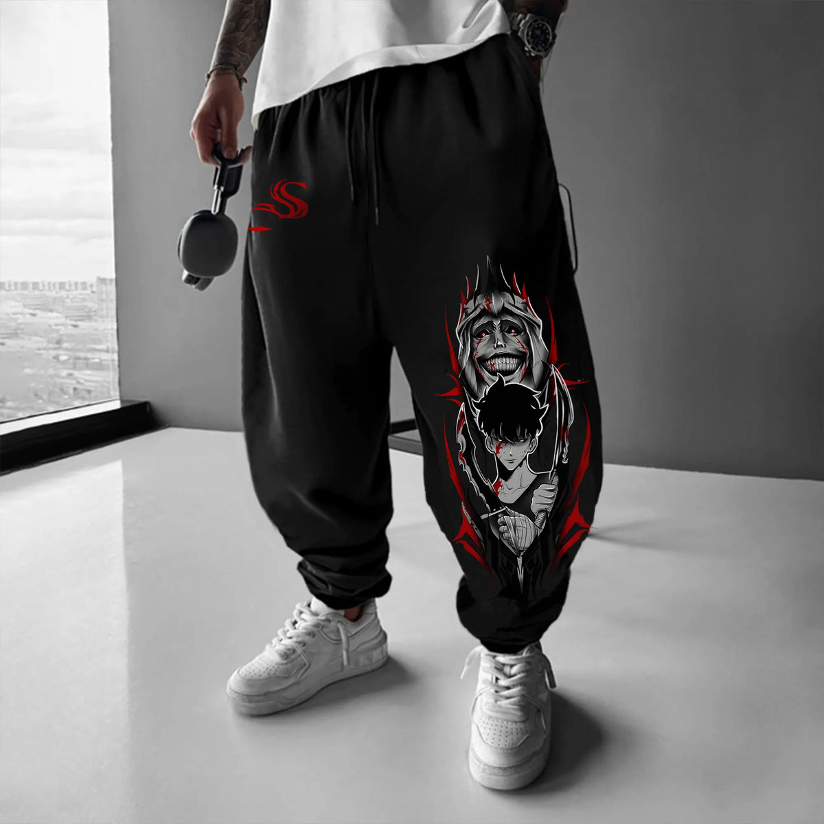 SL-Unisex Casual Anime Streetwear Pants