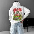 PKM-Unisex Anime Graphic Streetwear Vintage Hoodie