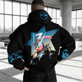 PKM-Unisex Anime Inspired Vintage Plush Hoodie