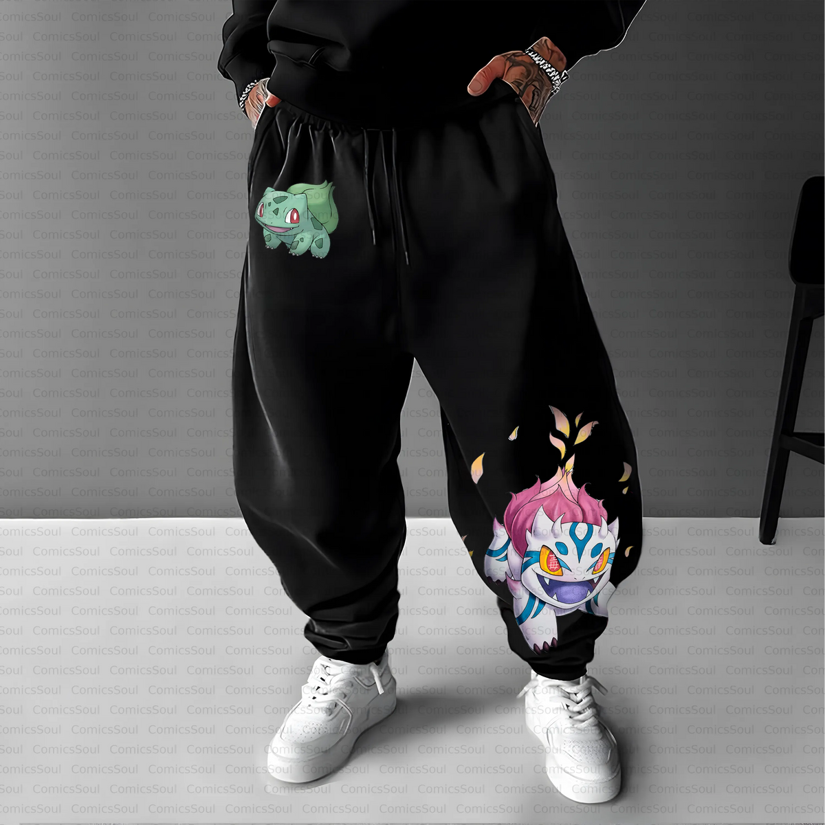 PKM-Unisex Casual Anime Streetwear Pant