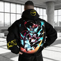PKM-Unisex Anime Inspired Vintage Plush Hoodie