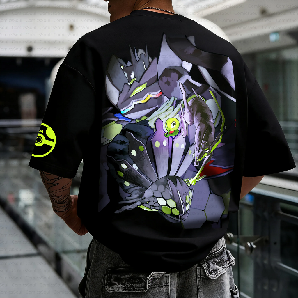PKM-Unisex Anime Inspired Vintage T-Shirt