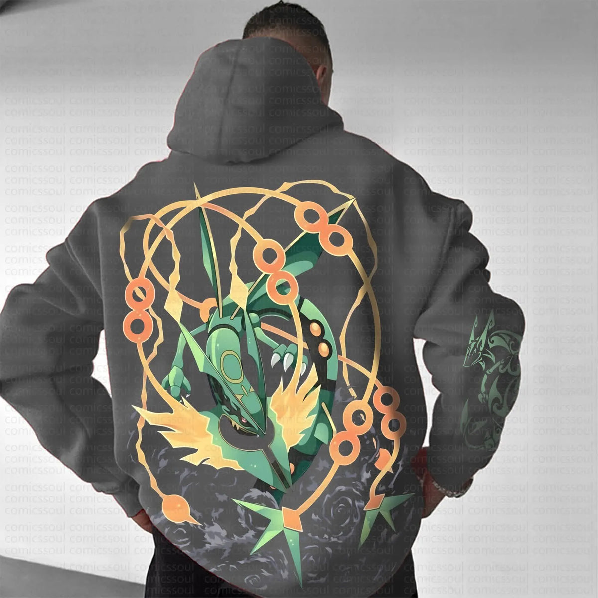 PKM-Unisex Anime Graphic Streetwear Vintage Hoodie