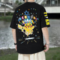 PKM-Unisex Anime Inspired Vintage T-Shirt