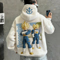 Dragon Ball Color Blocked Plush Hoodie
