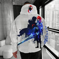 SL-Unisex Graphic Streetwear Vintage Plush Hoodie