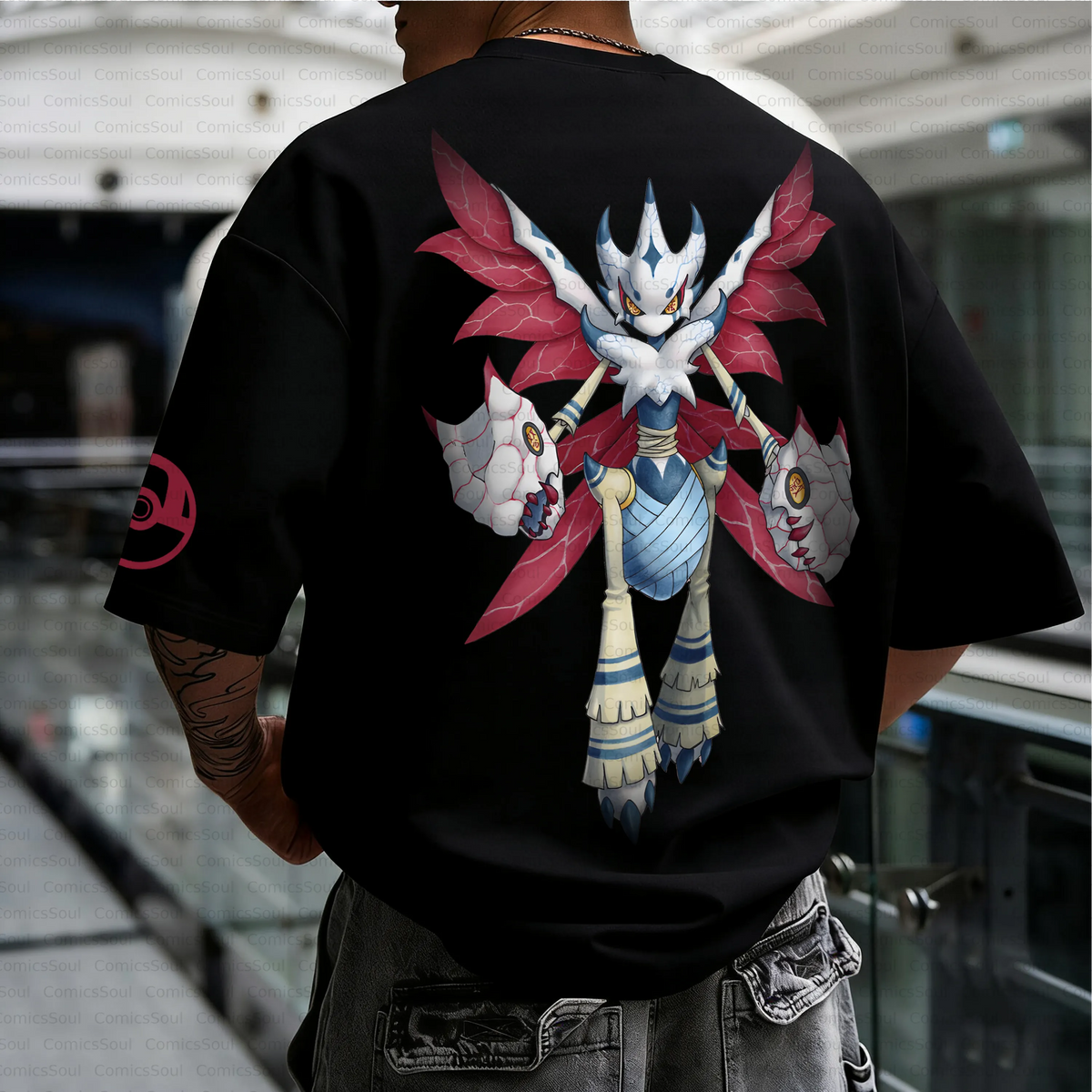 PKM-Unisex Anime Inspired Vintage T-Shirt