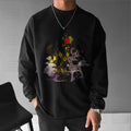 PKM-Unisex Anime Graphic Streetwear Vintage long-sleeved T-shirt