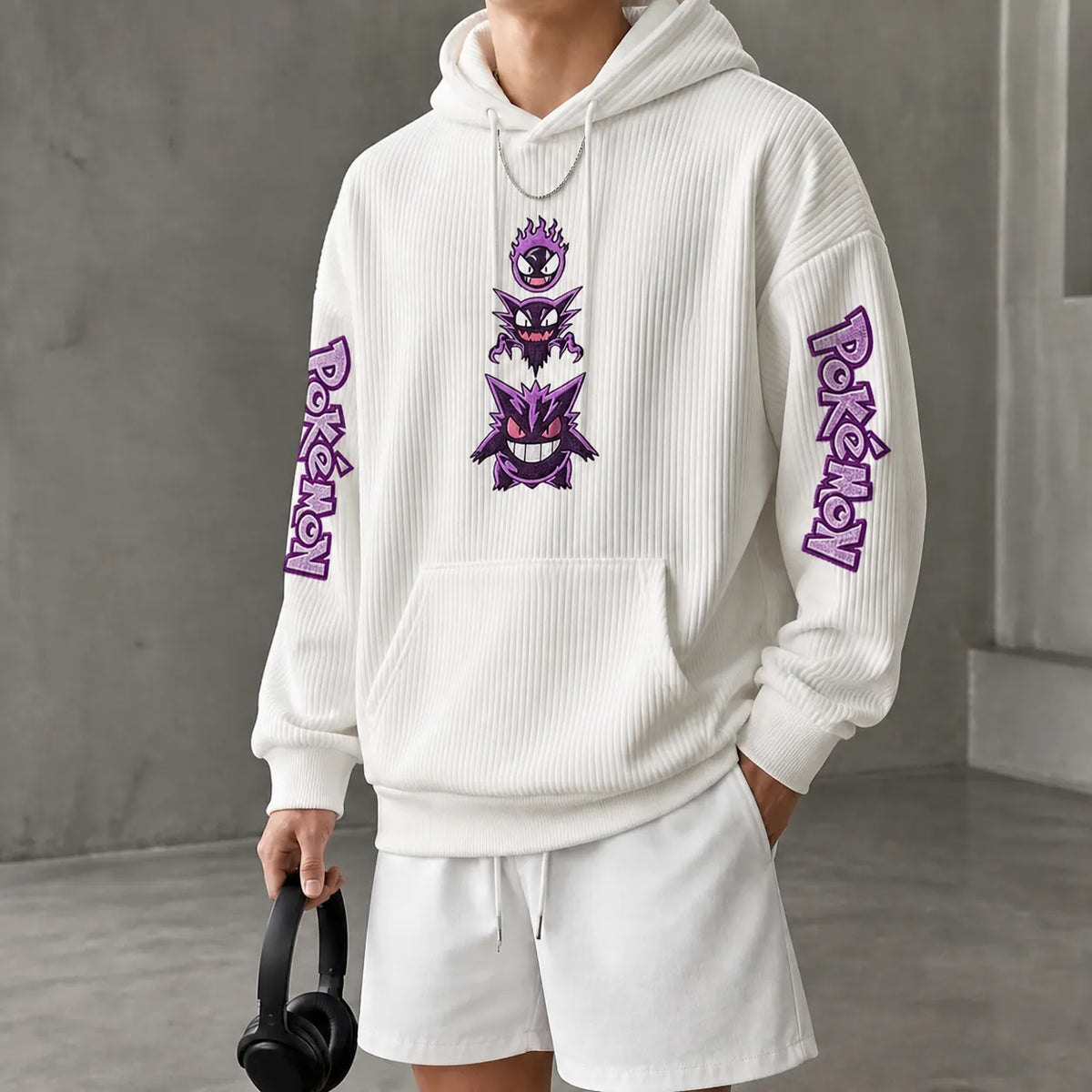 Pokémon Unisex Anime-print Hoodie
