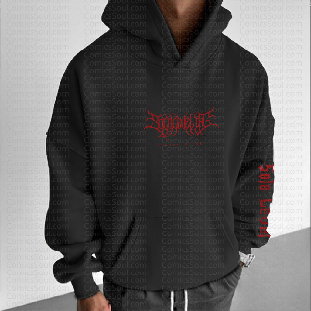 SL-Unisex Anime Graphic Streetwear Vintage Hoodie