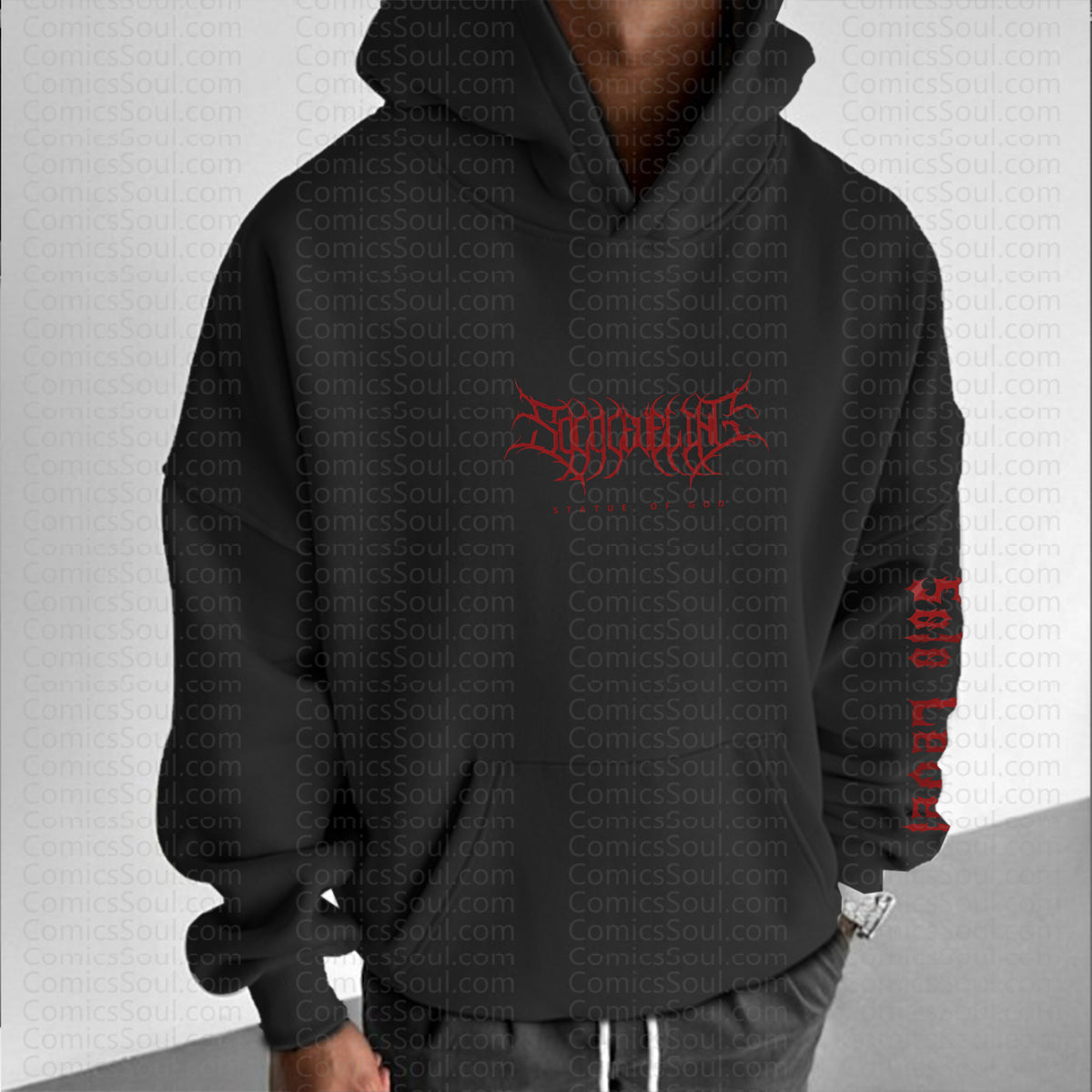 SL-Unisex Anime Graphic Streetwear Vintage Hoodie