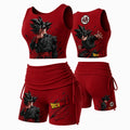 Dragon Ball Women's Anime-Print Tank Top And Shorts Sports Set