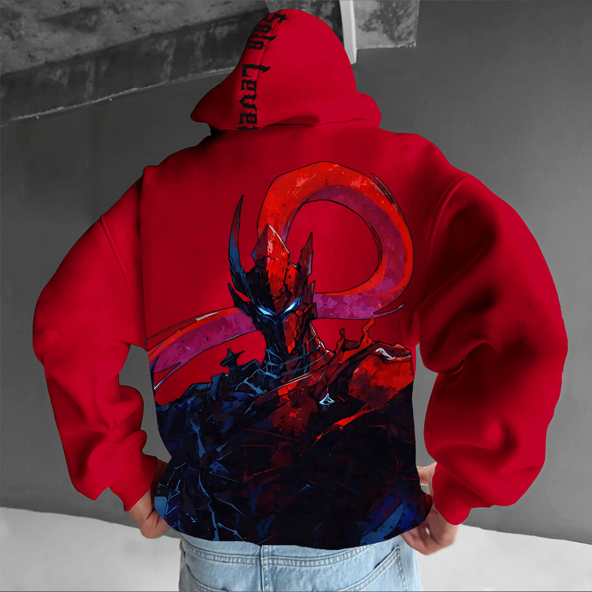 SL-Unisex Anime Graphic Streetwear Vintage Hoodie