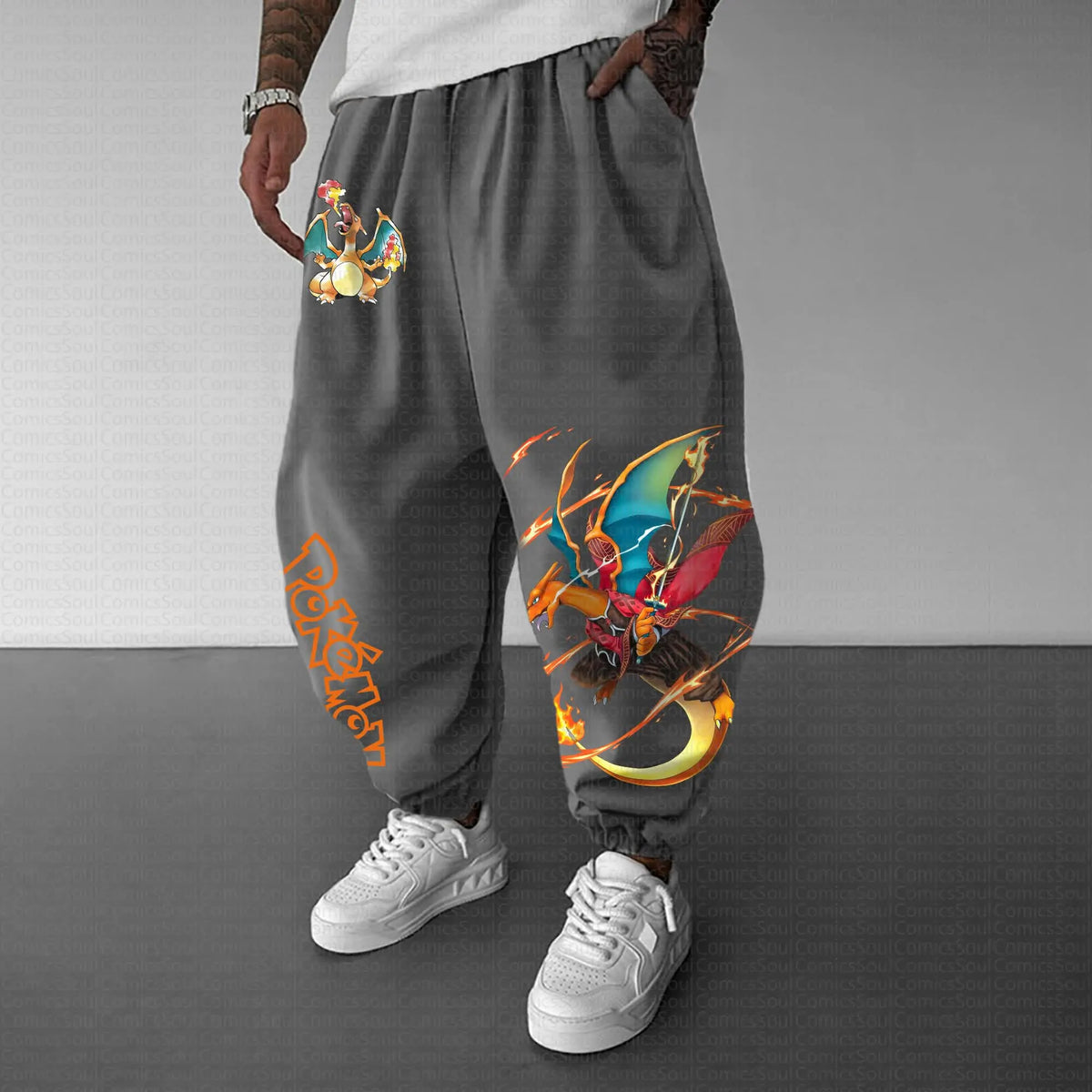 PKM-Unisex Casual Anime Streetwear Pants