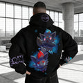 PKM-Unisex Anime Inspired Vintage Plush Hoodie