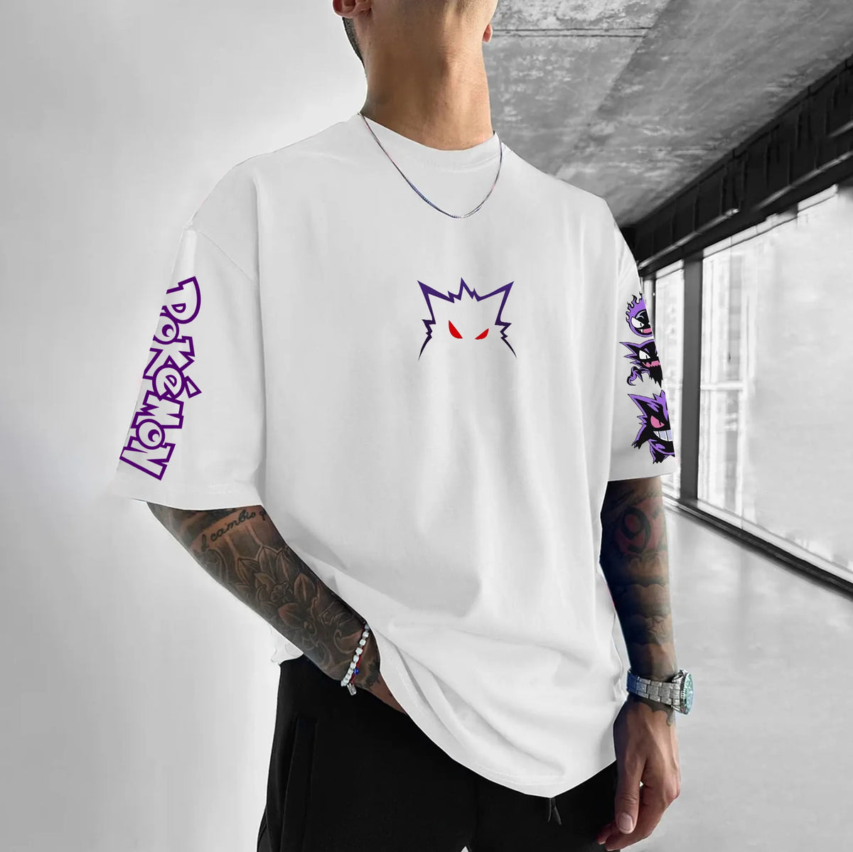 PKM-Unisex Anime Inspired Vintage T-Shirt