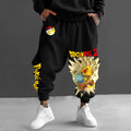 PKM-Unisex Anime Inspired Vintage Pants丨Pikachu