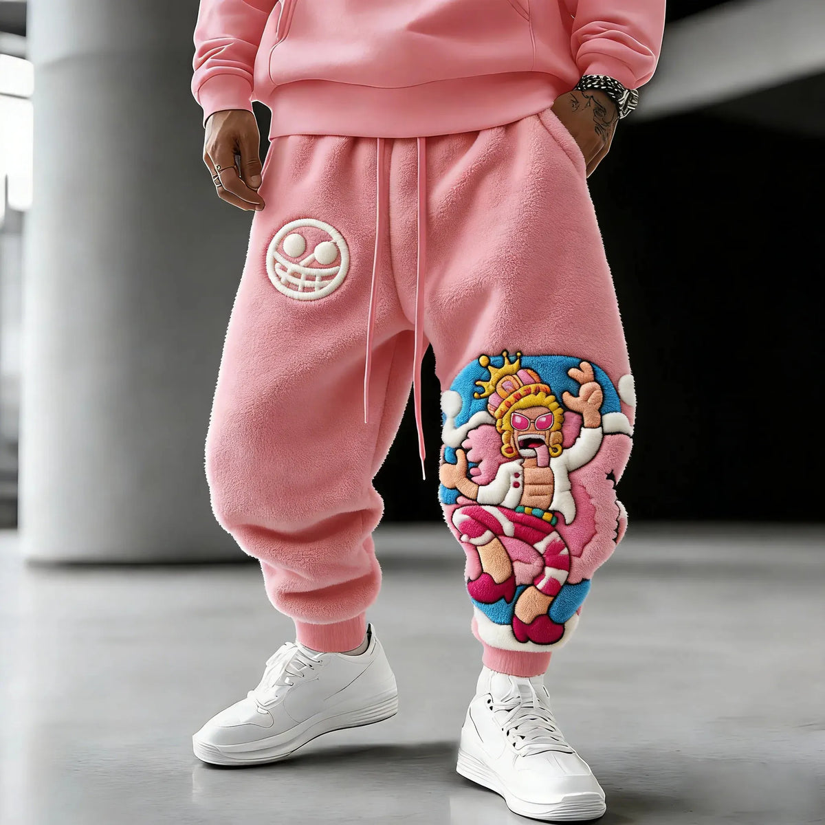 One Piece Plush Pants