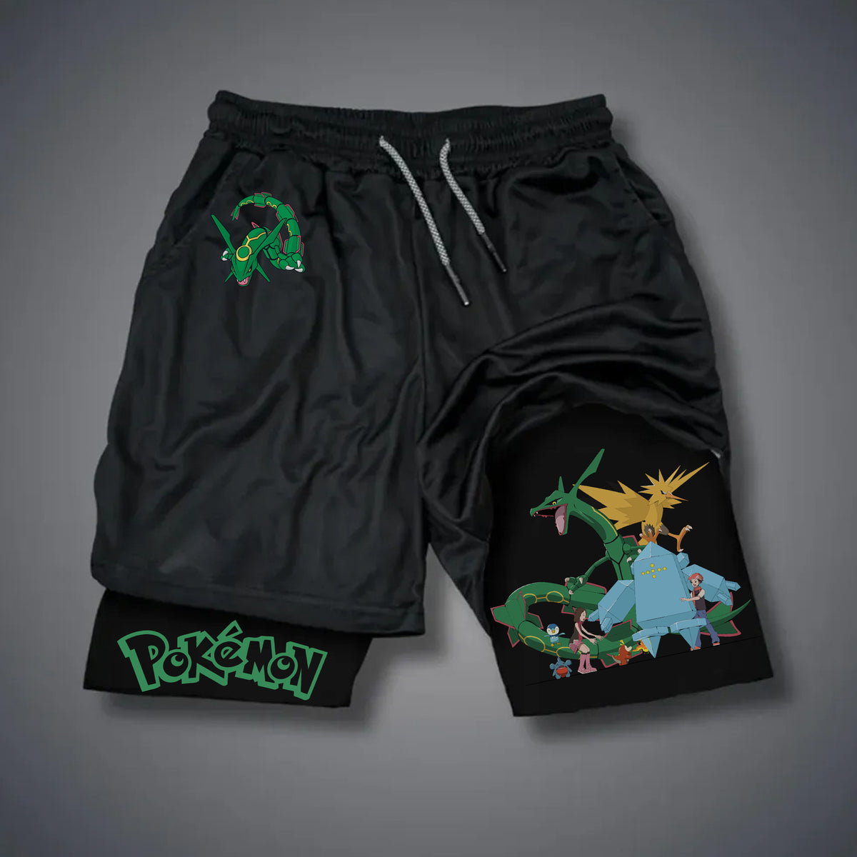 PKM-Unisex Casual Anime Streetwear Shorts