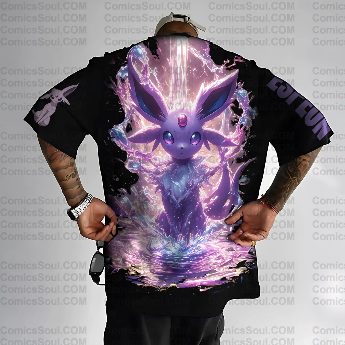 PKM-Unisex Anime Inspired Vintage T-Shirt