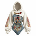 Dragon Ball Women's Anime-Print Hooded Romper Set