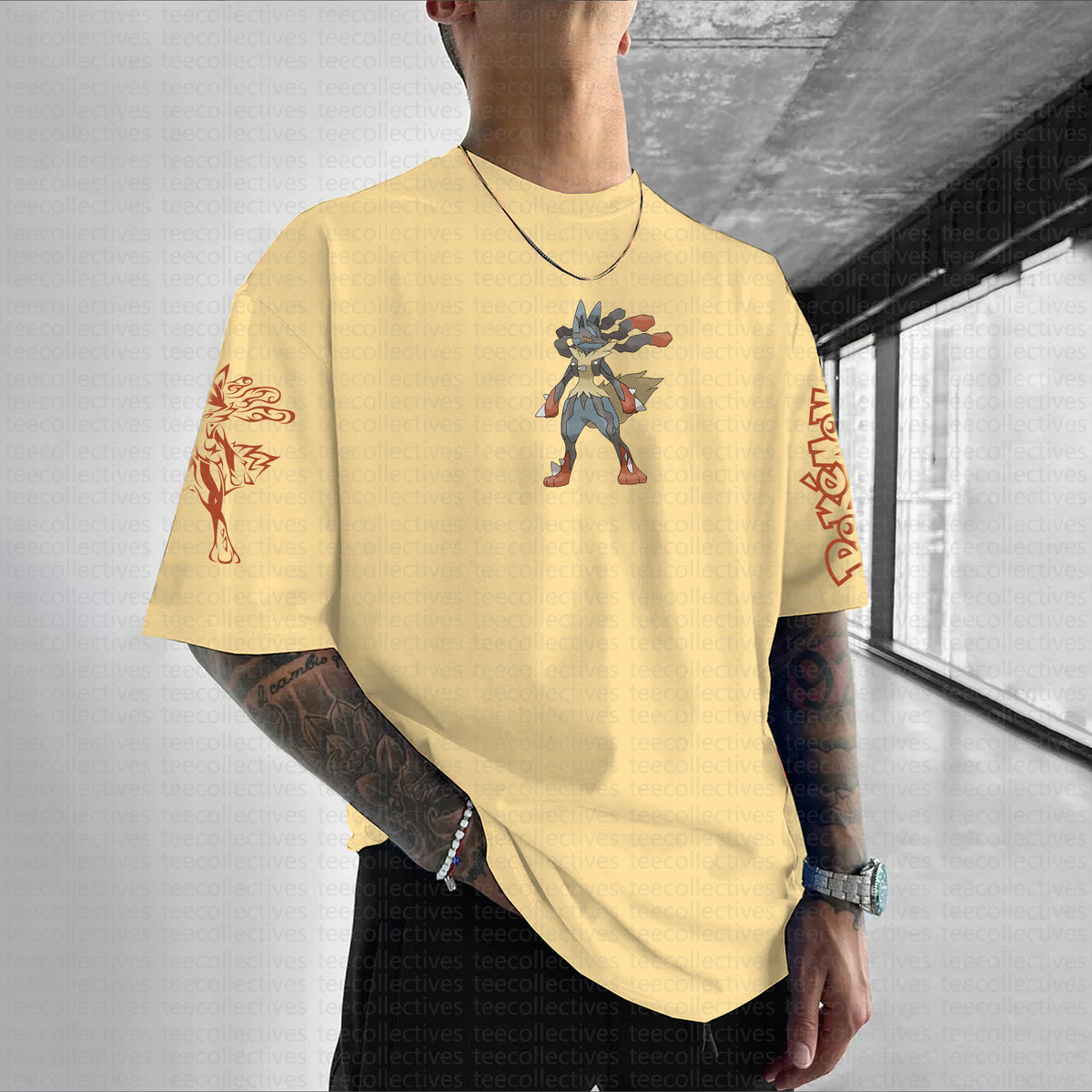 PKM-Unisex  Anime Inspired Vintage T-Shirt
