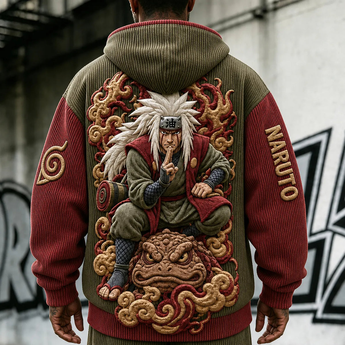 NINDO Unisex Anime-print Hoodie