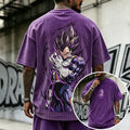 Dragon Ball Unisex Anime-Inspired Vintage Waffle Knit T-Shirt