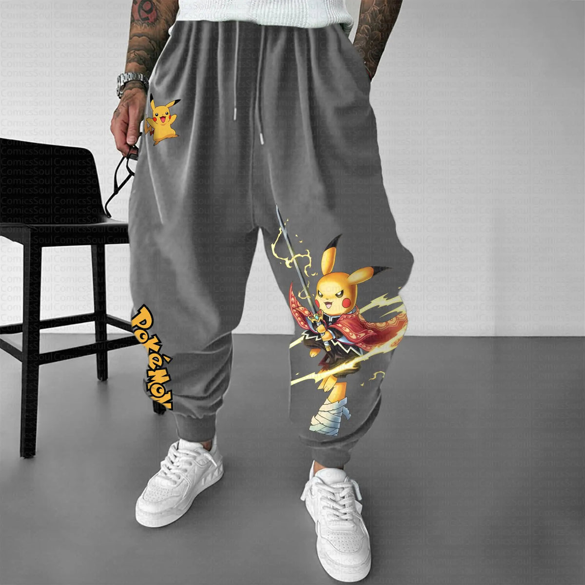 PKM-Unisex Casual Anime Streetwear Pants