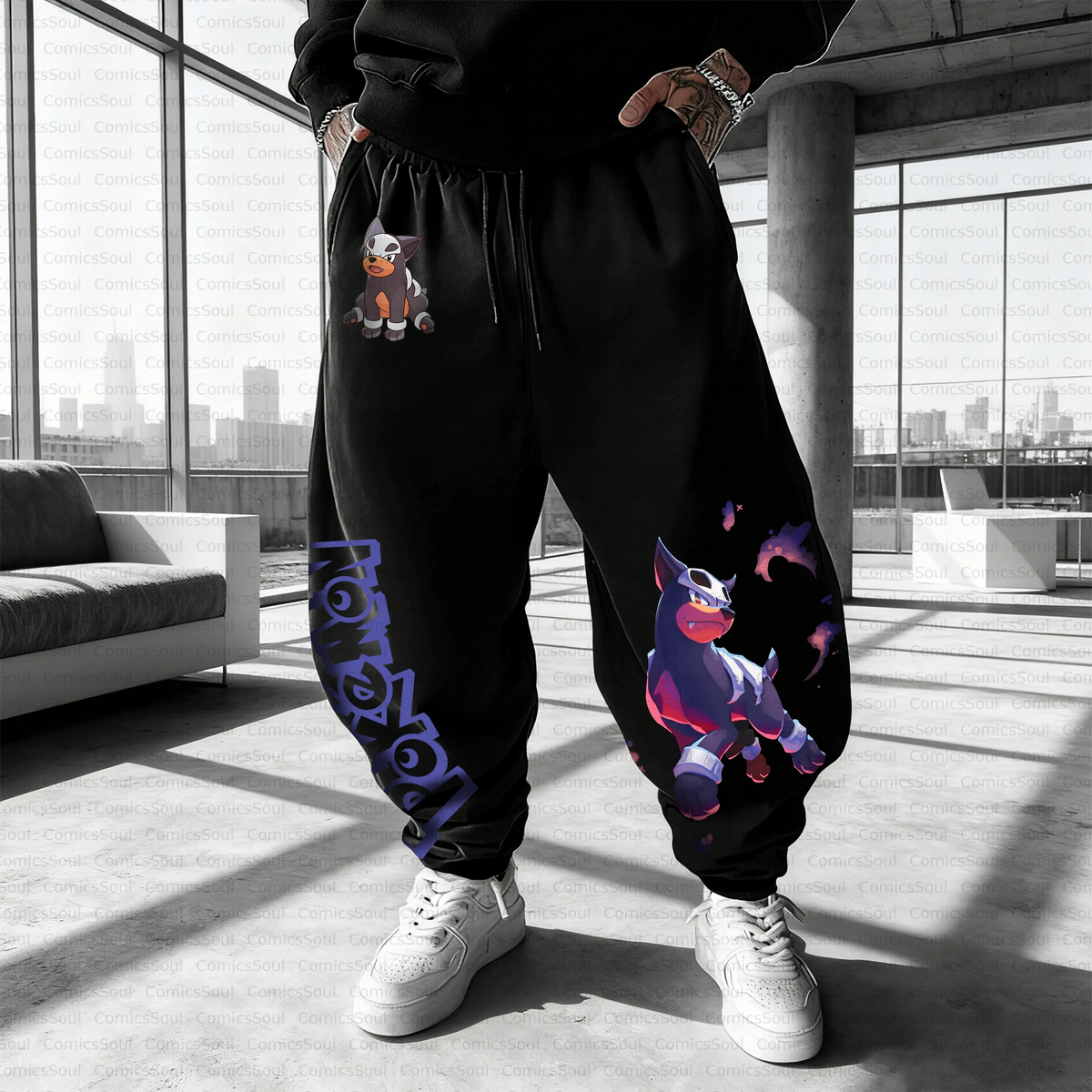 PKM-Unisex Casual Anime Streetwear Pant