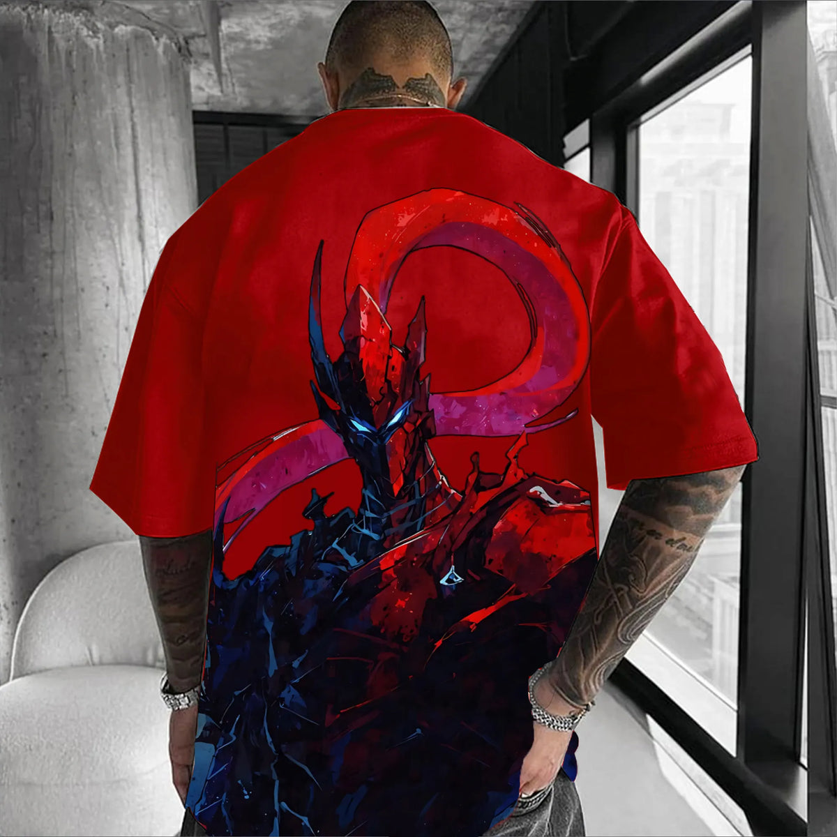 SL-Unisex Anime Inspired Vintage T-Shirt