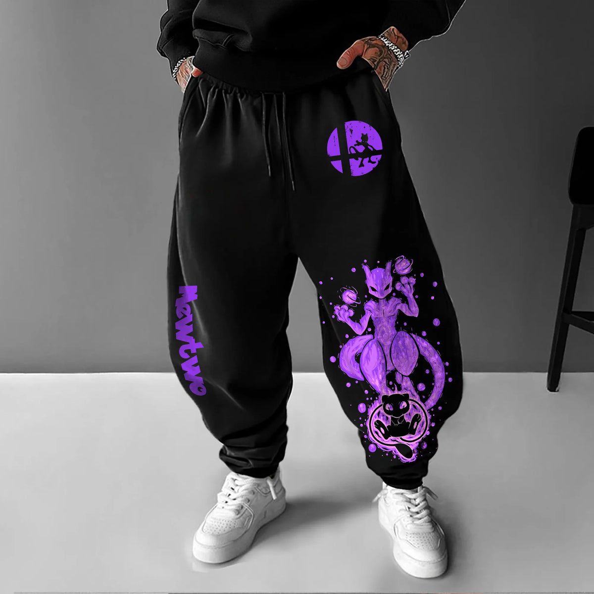 PKM-Unisex Casual Anime Streetwear Pants