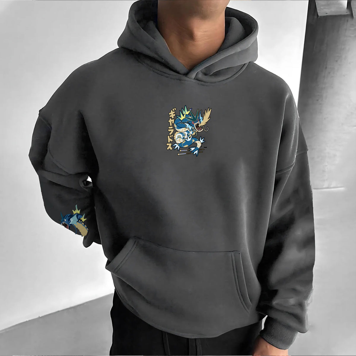 PKM-Unisex Anime Graphic Streetwear Vintage Hoodie